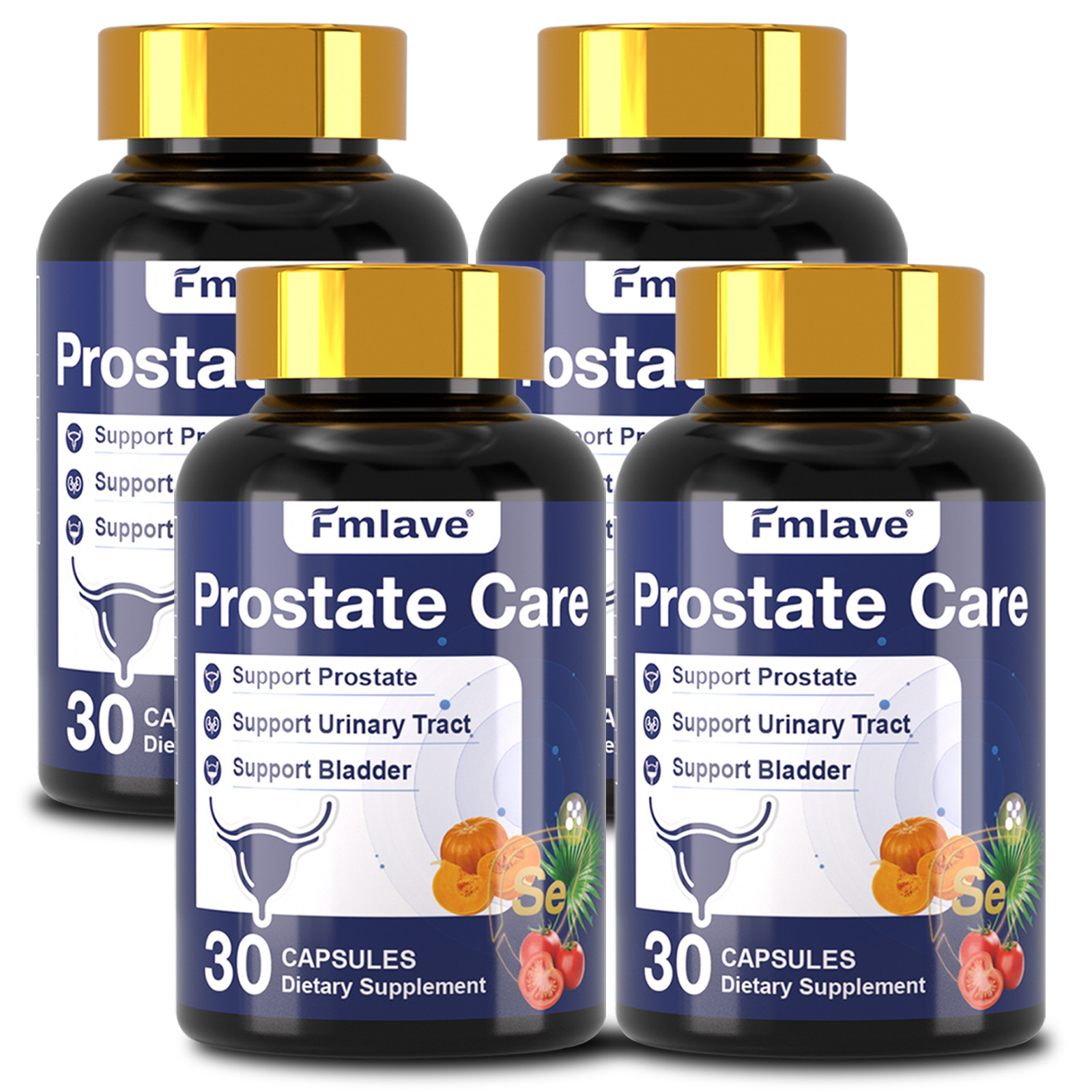 Prostate Support – Saw Palmetto – Reduce Frequent Urination, Stamina supplement