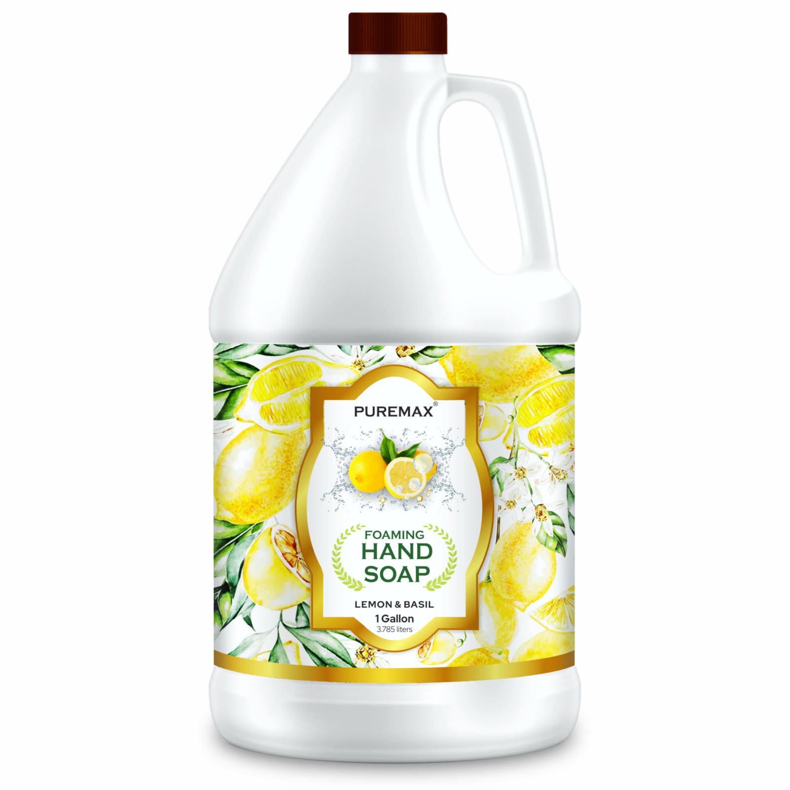 Foaming Hand Soap Refills | Lemon Basil | All-Natural | Gentle, Moisturizing …