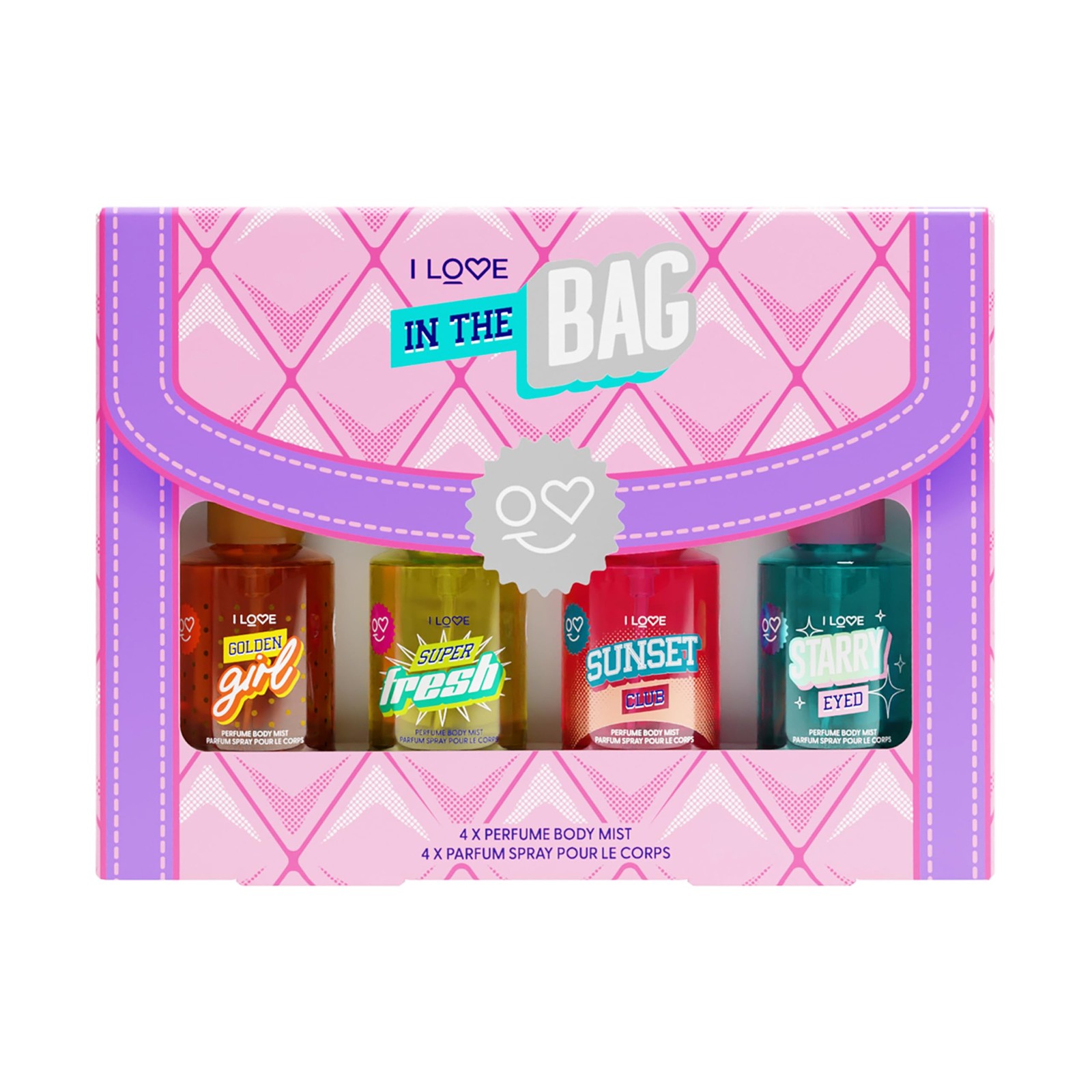 I Love Cosmetics In The Bag – Body Sprays For Women – Perfumed Body Mists