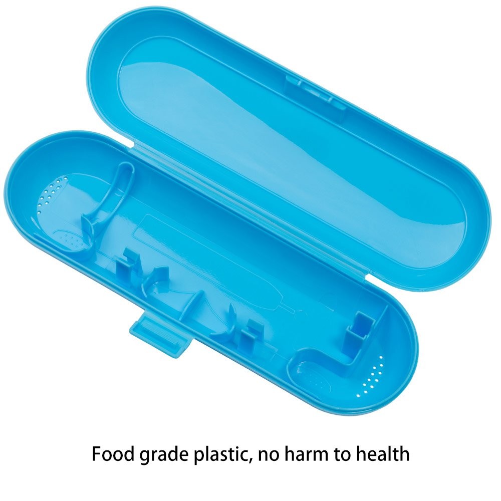 Plastic Electric Toothbrush Travel Case for Oral-B Pro Series, 3 packs (White…