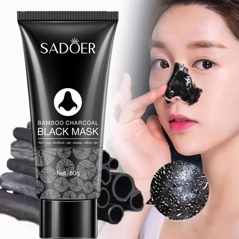 1/3/5/10PCS Bamboo Charcoal Nose Blackhead Remover Mask Deep Cleansing…