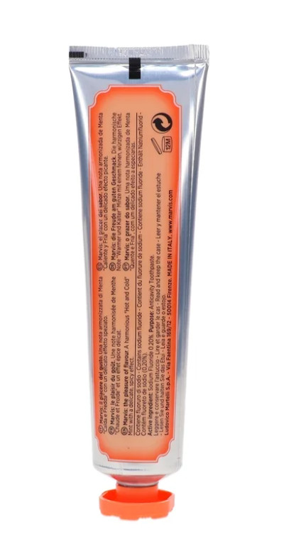 Marvis Ginger Mint Toothpaste for Unisex 4.5 oz Premium Fluoride Toothpaste
