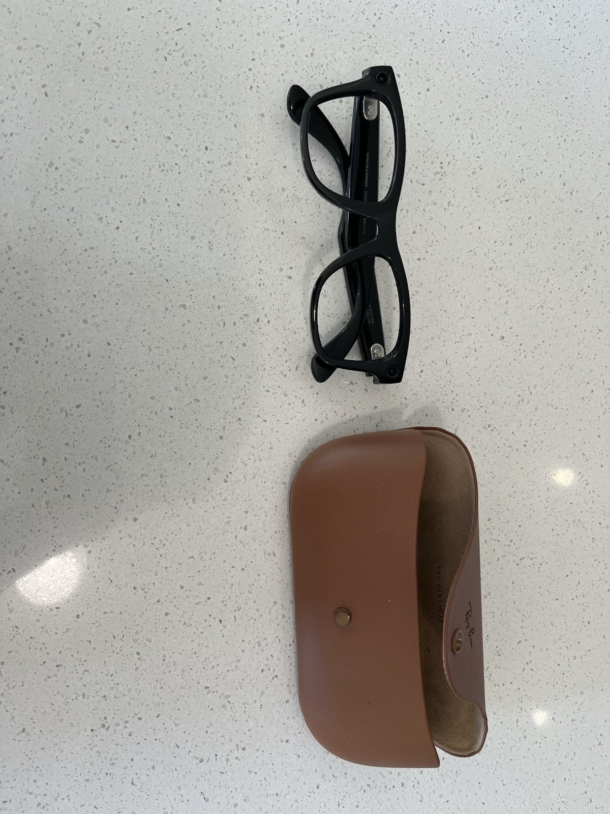 Ray-Ban Meta Unisex Adults Black Frames with Case (No lenses)
