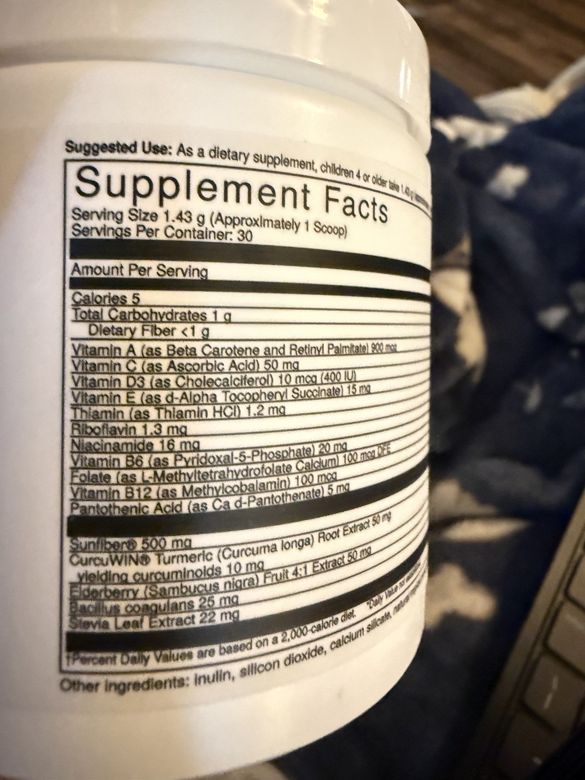 5 children’s Fruit Punch Dietary Supplement 30 ServingImmune Digestive exp 12/27
