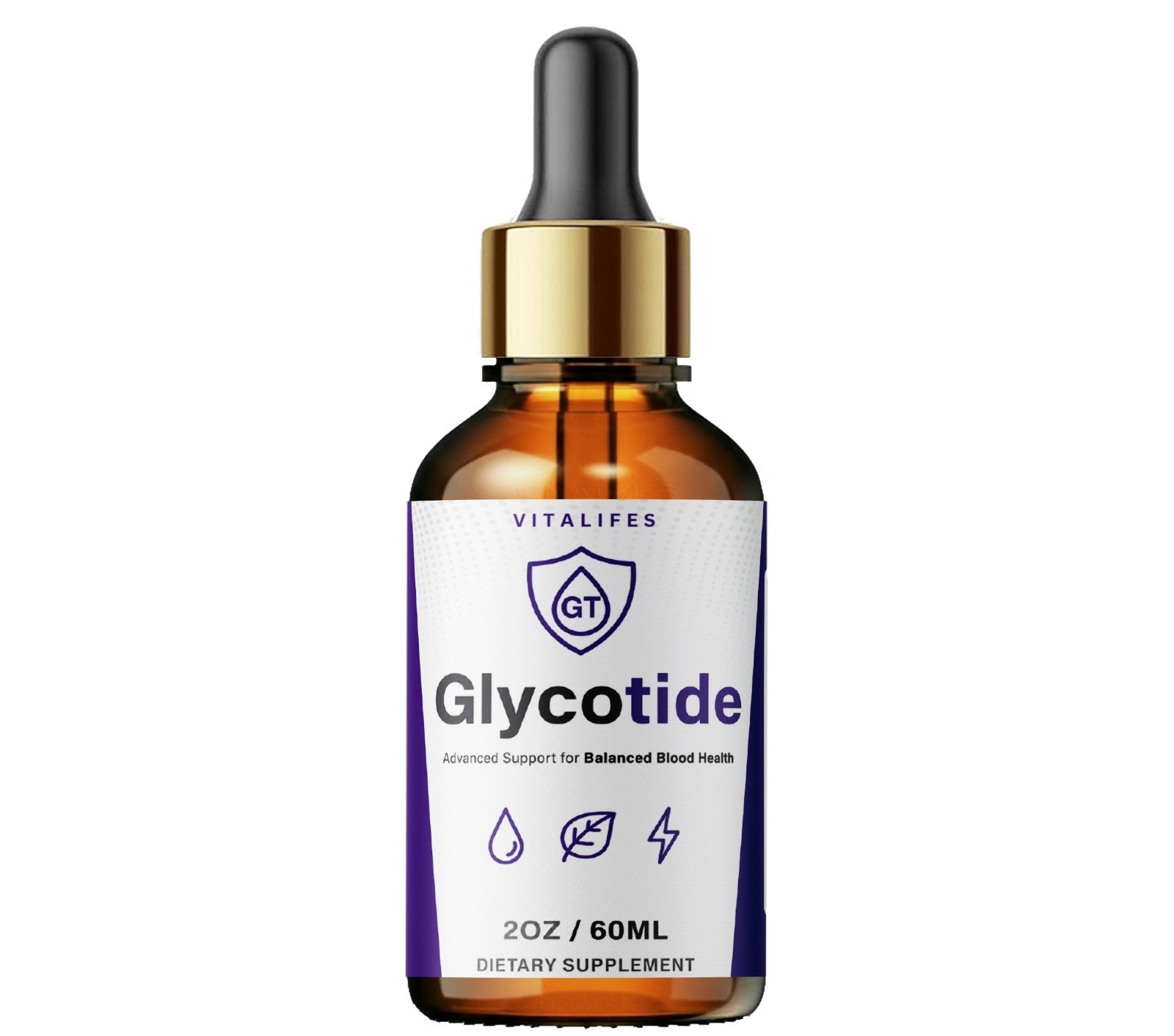 (1 Pack) Glycotide Drops Advanced Blood Support Supplement Glyco Tide 30 Serves