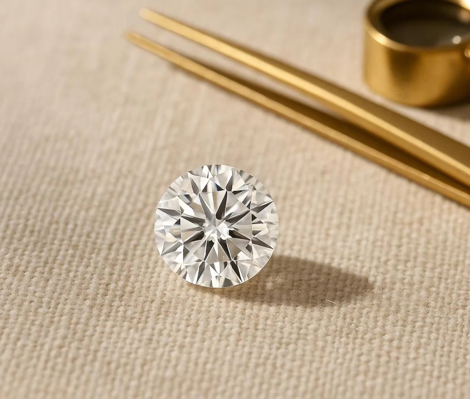 4 CT Natural D Color Round Making CVD & VVS1 Lab grown loose Diamond Certified