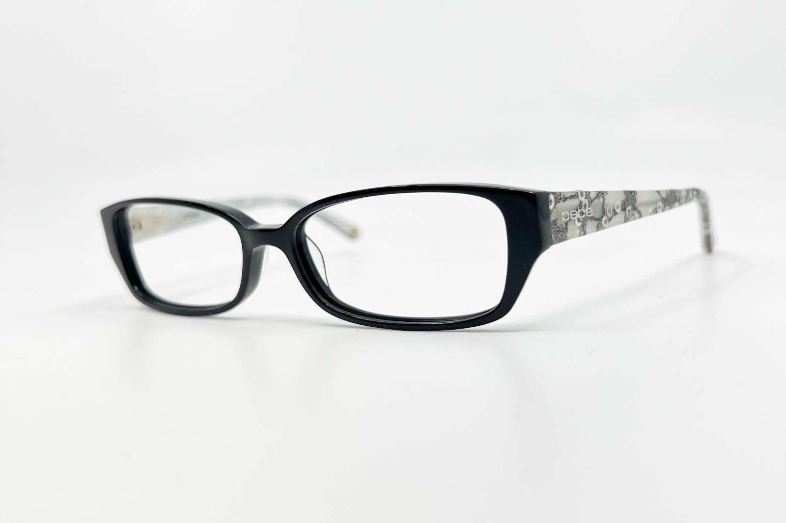 Bebe Eyeglasses Eye Glasses Frames BB 5048 001 52-15-135 19344