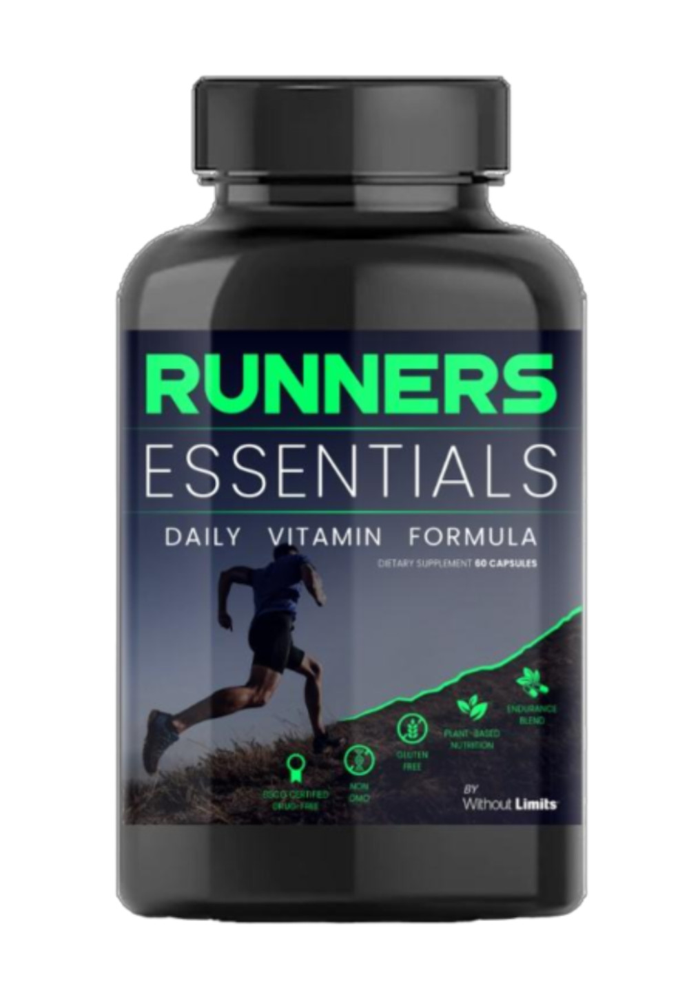 Runners Essentials Daily Vitamin Formula • 1 Month Supply