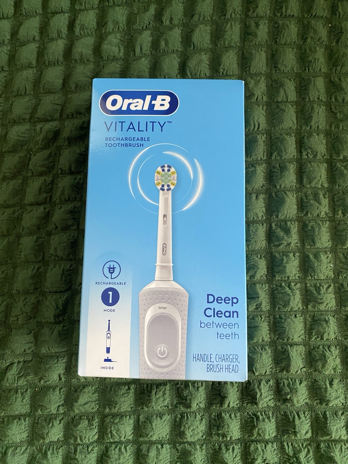 NEW Oral-B Vitality Rechargeable Electric Toothbrush – White