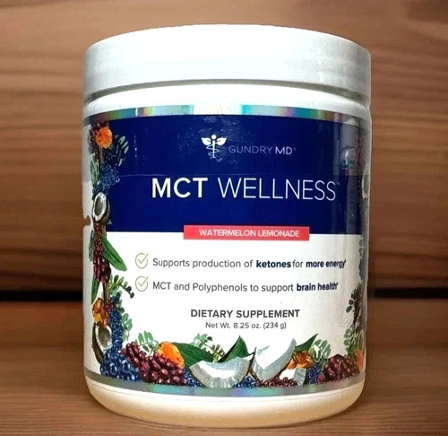 Mct-Wellness 8.25 oz Watermelon Lemonade Powder Healthy 1 Tub
