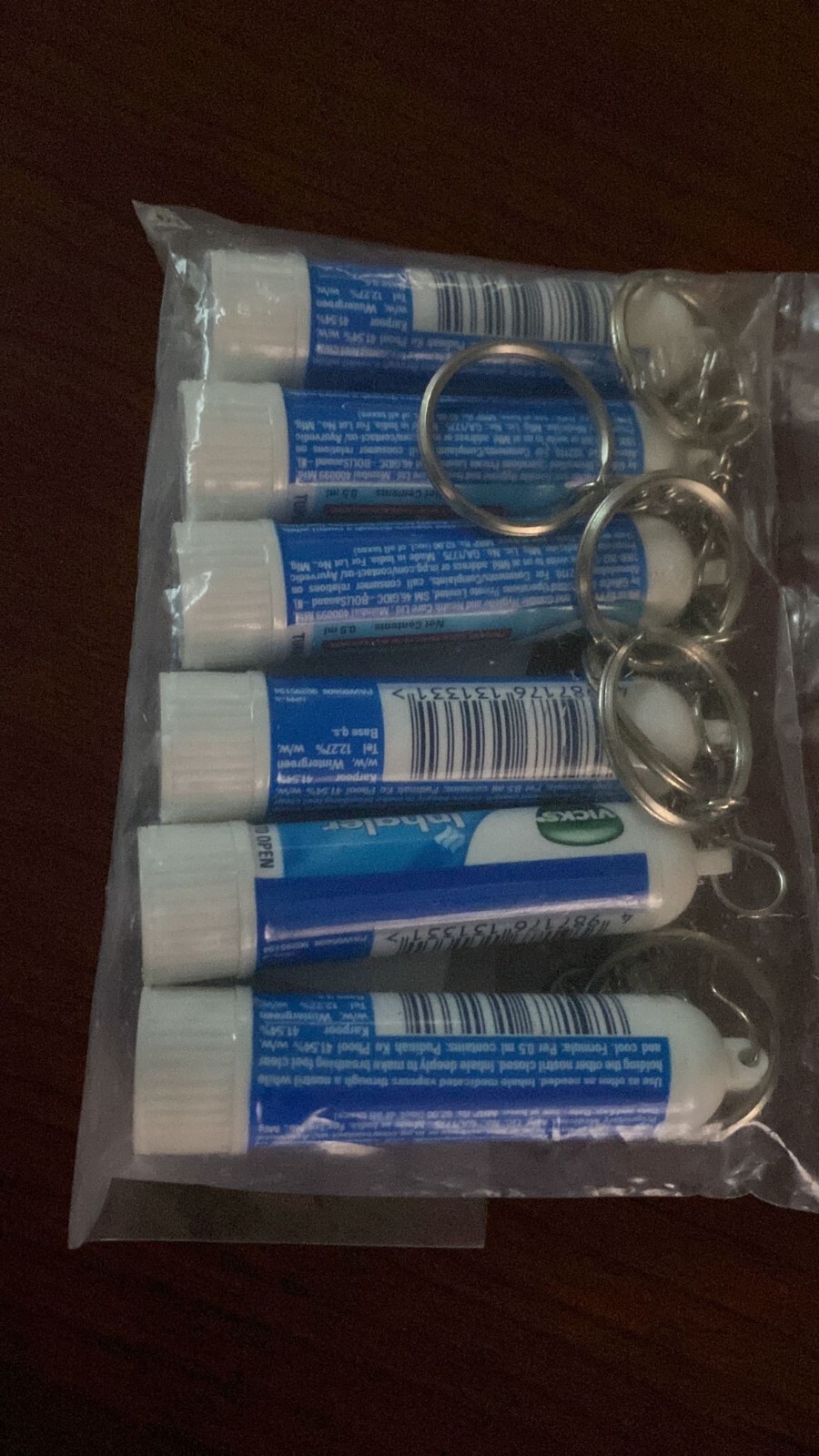 6 x .5ml Vicks Inhaler Allergy Cold Nasal Blocked Nose Relief Congestion USA SLR