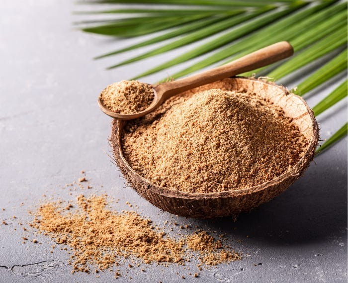 100% Organic Coconut Sugar | Natural Unrefined Palm Blossom Sweetener