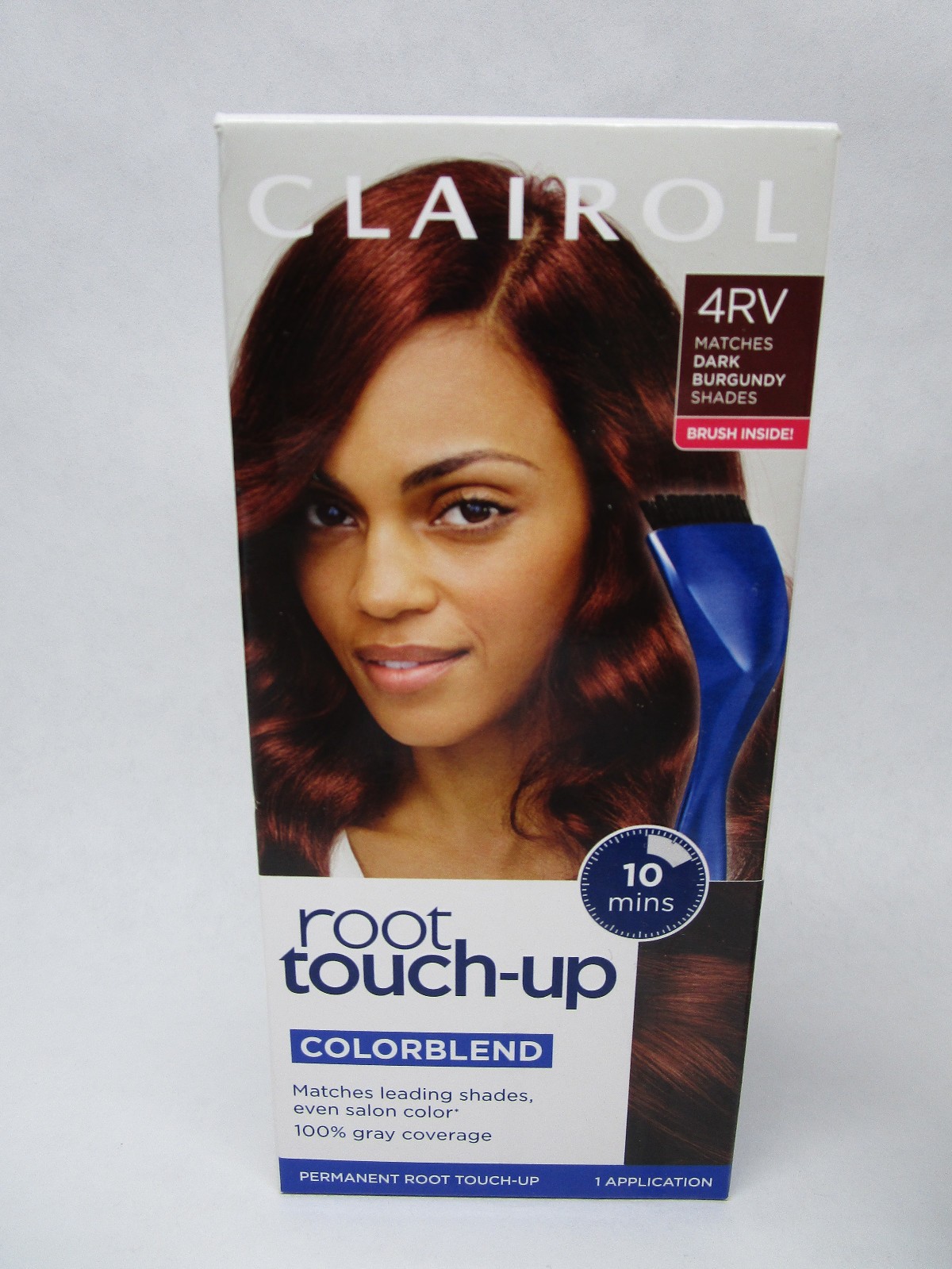 2 Pack – Clairol Root Touch-up Permanent Hair Color #4RV Dark Burgundy Shade NEW