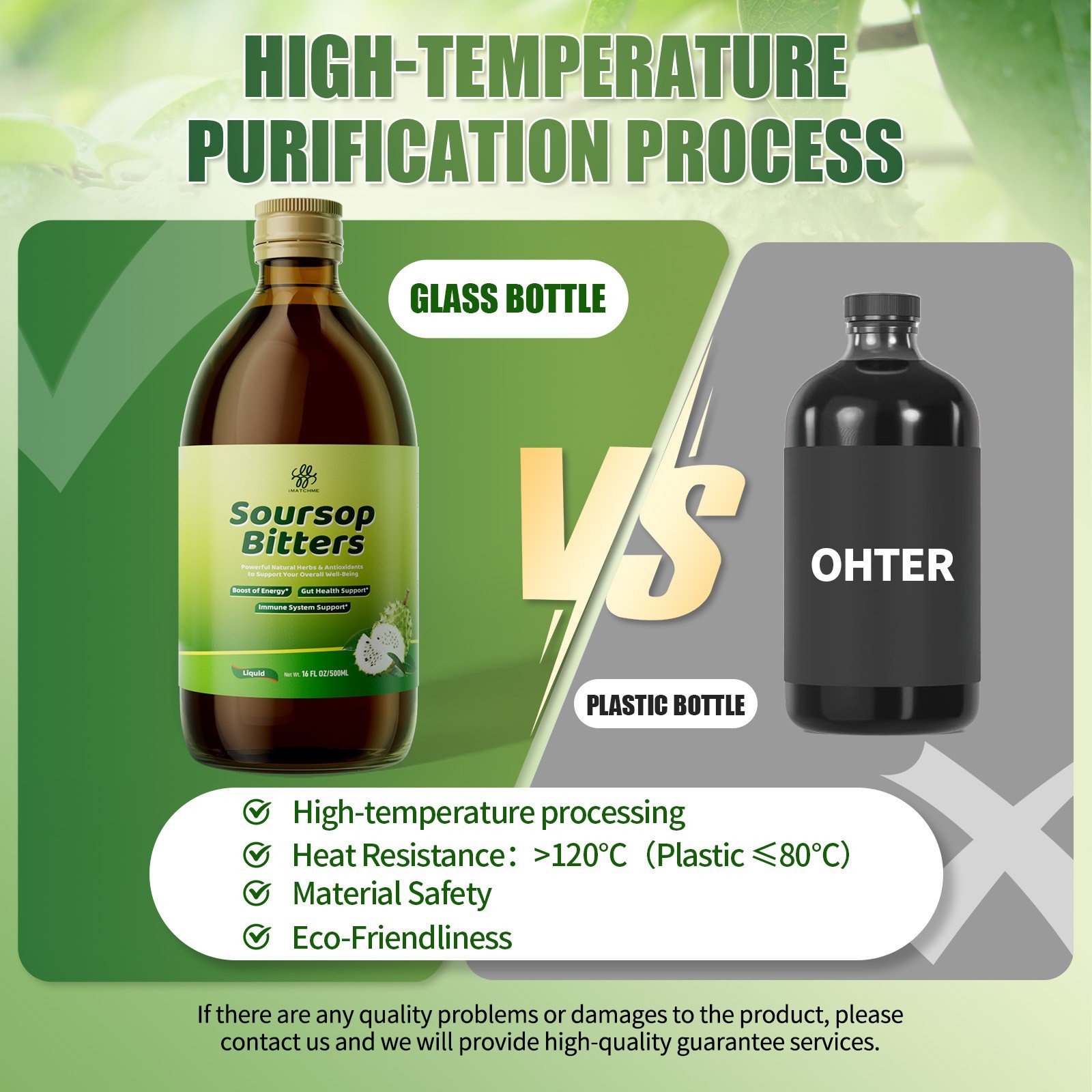 Soursop Bitters Exotic Liquid Digestive Support & Immune Health 2/8/16 oz