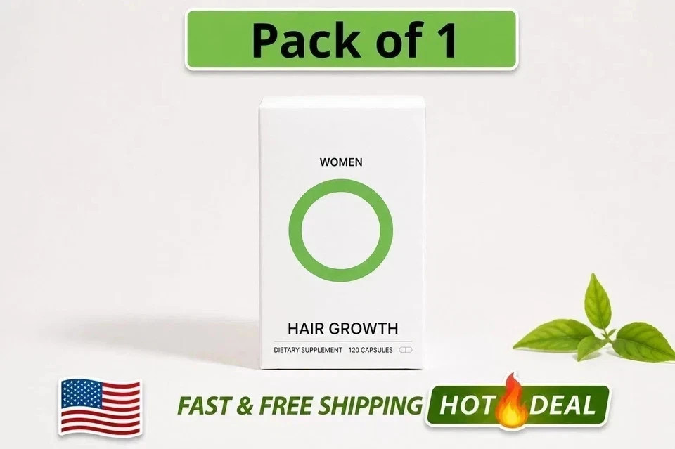 120 Capsule Women’s Hair Growth Supplement 360 Caps – Fast Shipping Ages 18 – 44