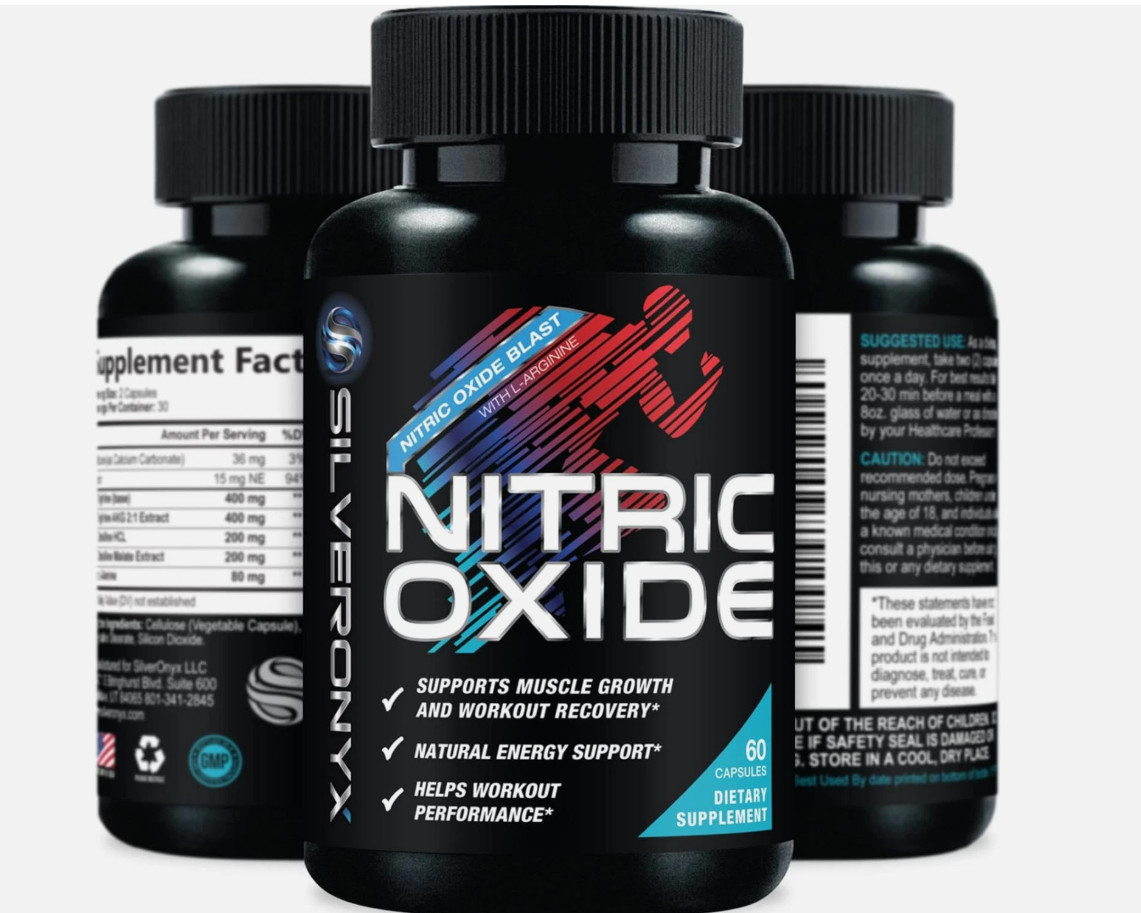 Extra Strength Nitric Oxide Booster – 3X Strength L-Arginine, Citrulline, & Beta