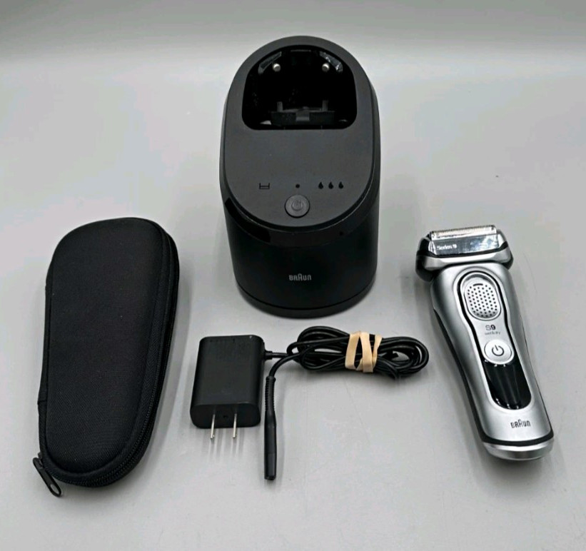 Braun Series 9 Electric Foil Shaver Kit Cordless w/ Clean&Charge + Case