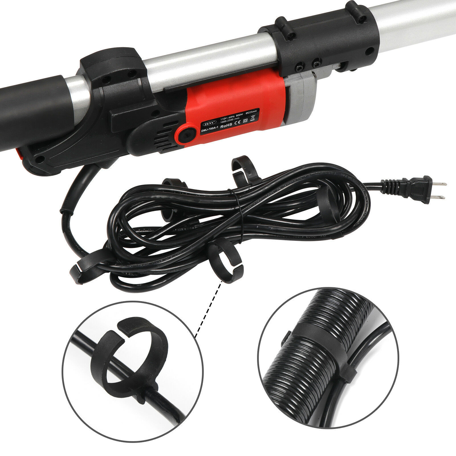 800W Commercial Electric Adjustable Variable Speed Sanding Pad Drywall Sander