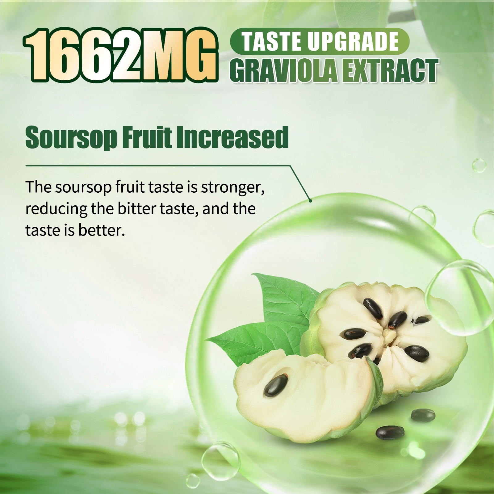 Soursop Bitters Exotic Liquid Digestive Support & Immune Health 2/8/16 oz