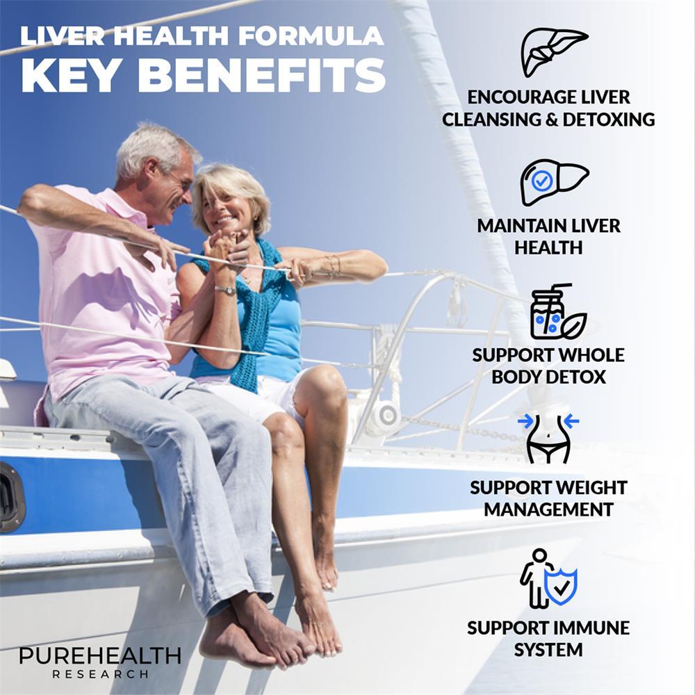 PureHealth Research Liver Health Formula – 60 Capsules