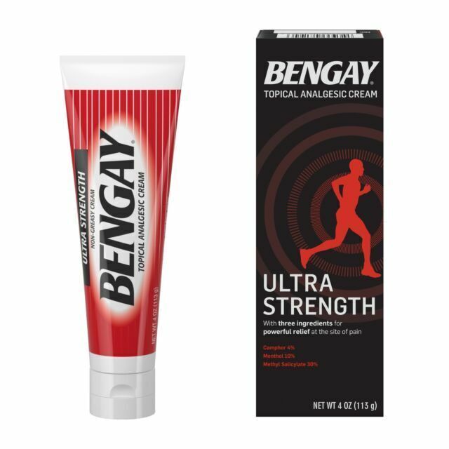 Bengay Ultra Strength Pain Relieving Cream 4 oz