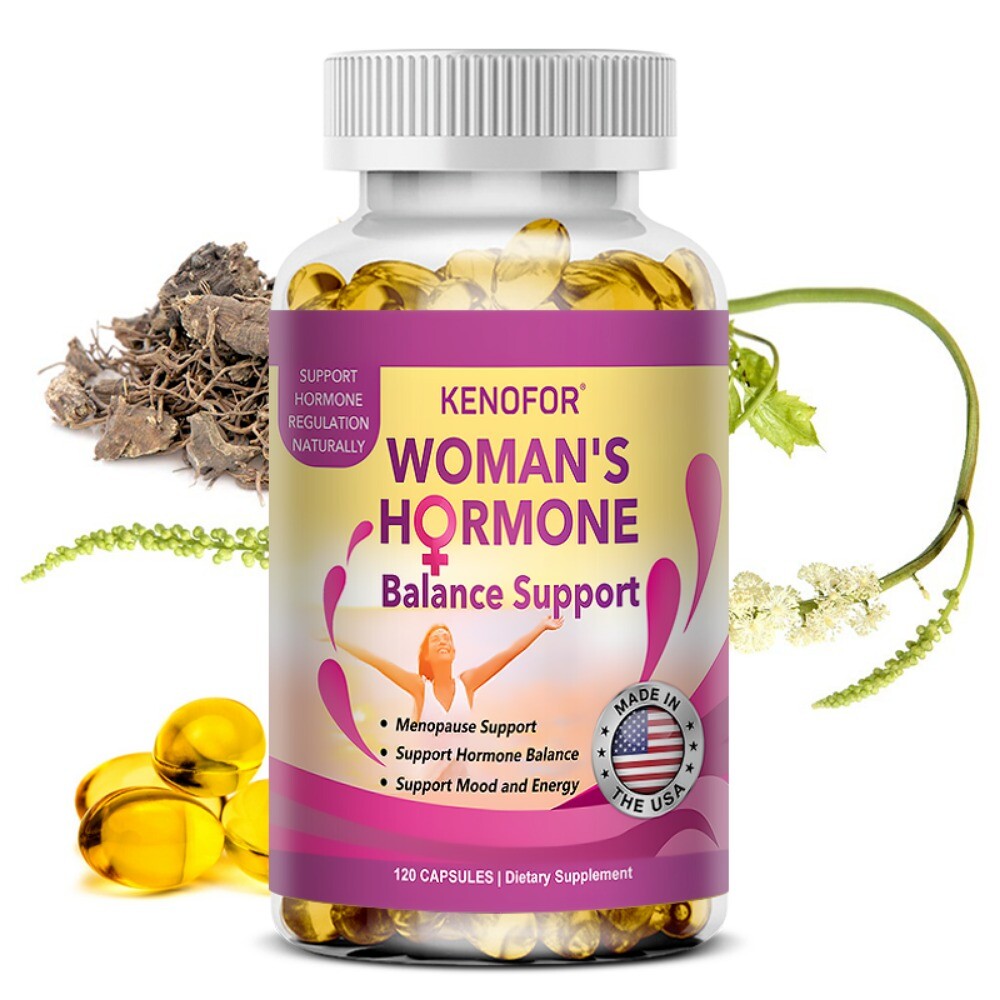 Menopause Support for Women Healthy– Hormone Balance, Mood, Hot Flashes-120 caps