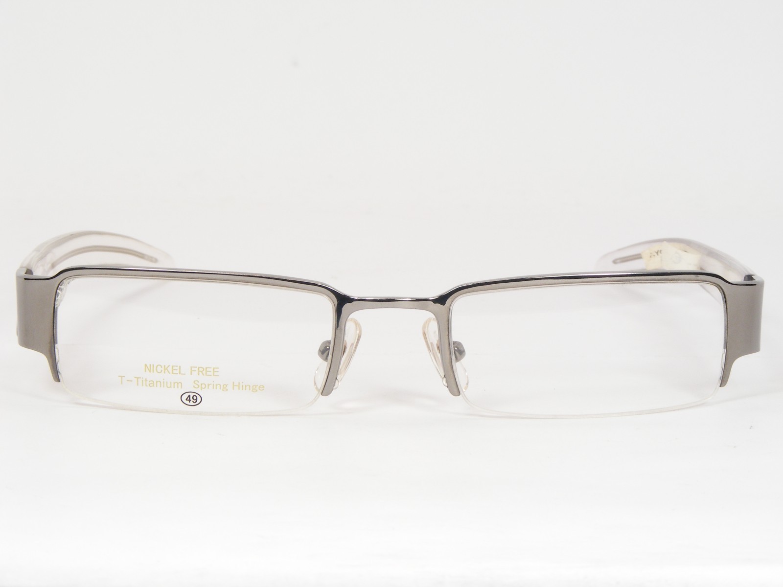 3170U Silver /Clear UNIQUE TITANIUM Nickel Free EYEGLASSES GLASSES 49-19-133mm