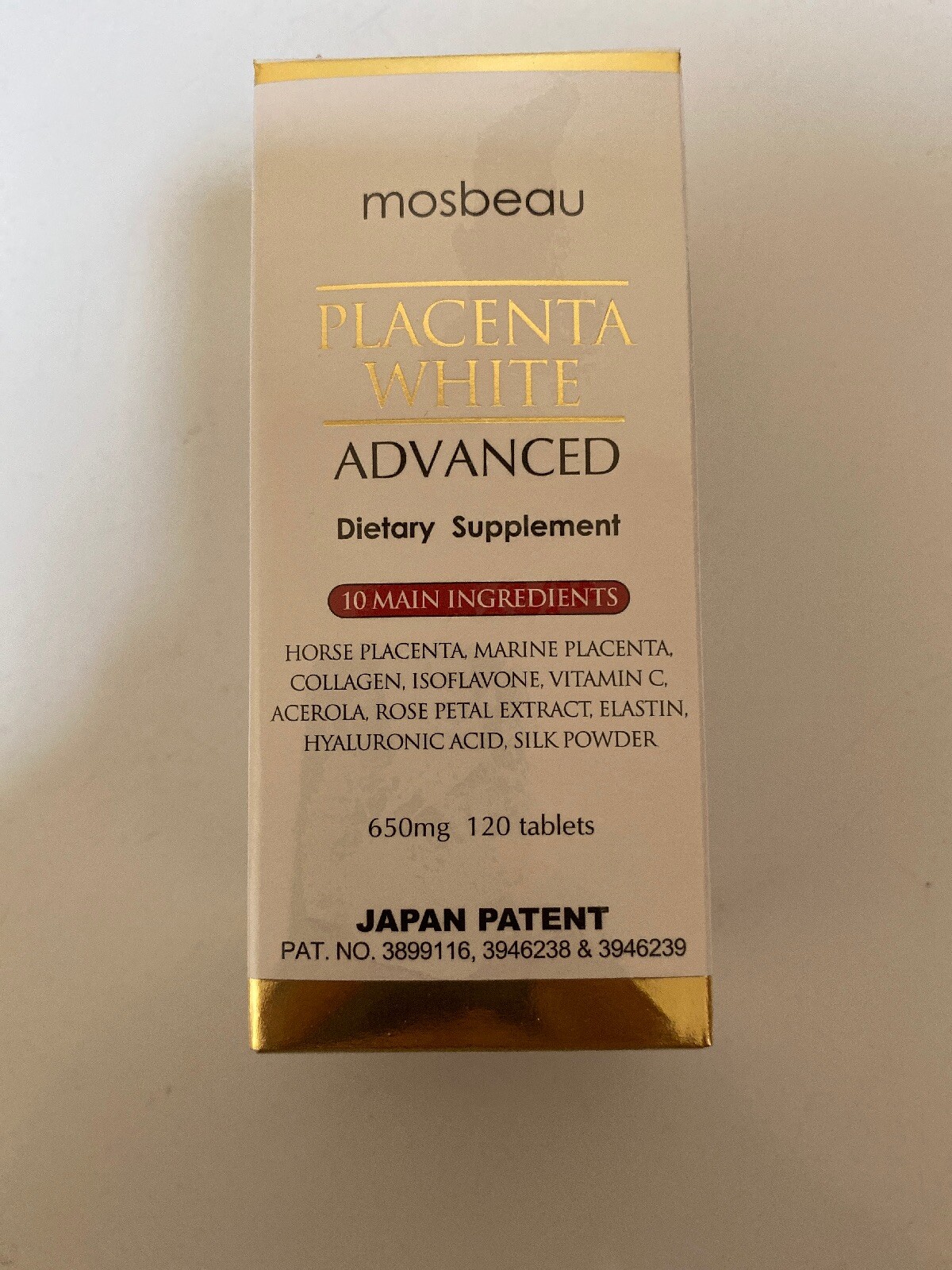 Mosbeau Placenta White Advanced Skin Whitening Tablets