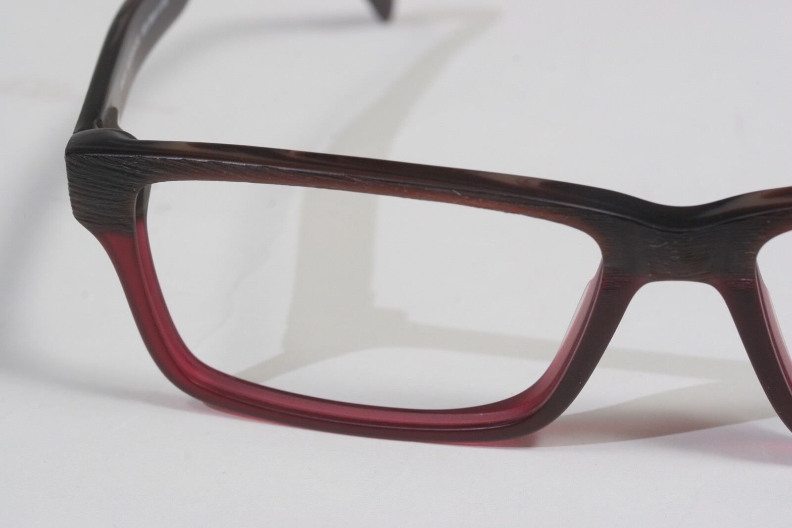 NEW Maui Jim MJO2120-25D Brown Red Woodgrain Eyeglasses 57-17-145 B36 Italy M31