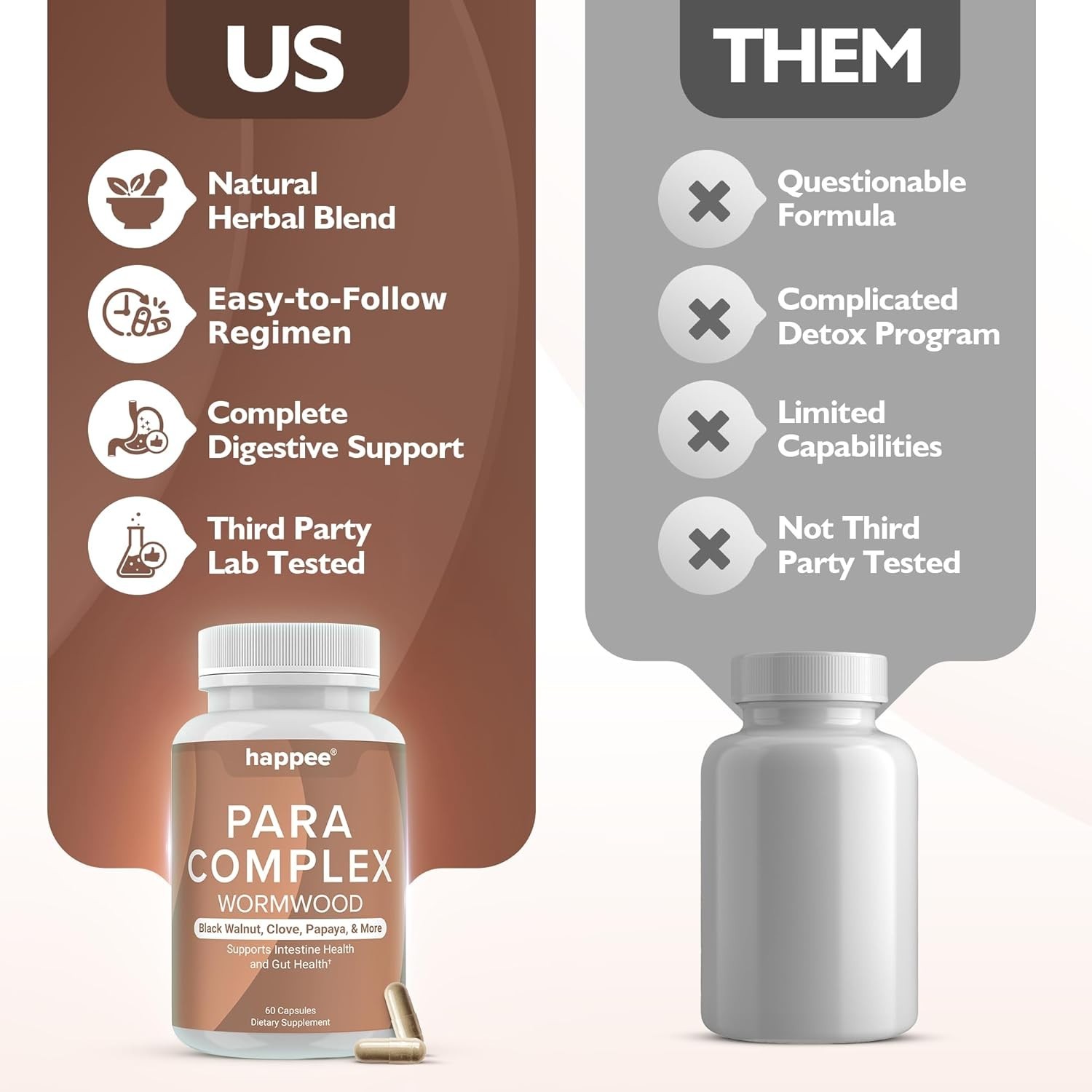 ParaComplex Intestinal Guard for Humans with Wormwood Black Walnut Cloves Gar…