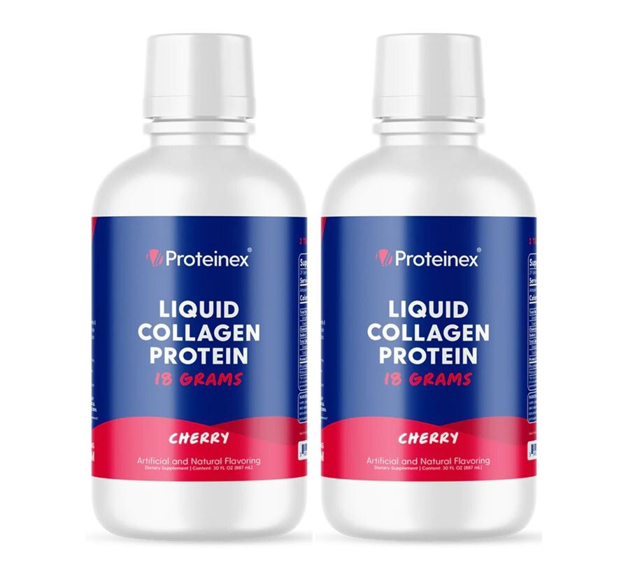 2 Ct. Proteinex 18 grams Oral Supplement Cherry Flavor, 30 oz Bottle New packing