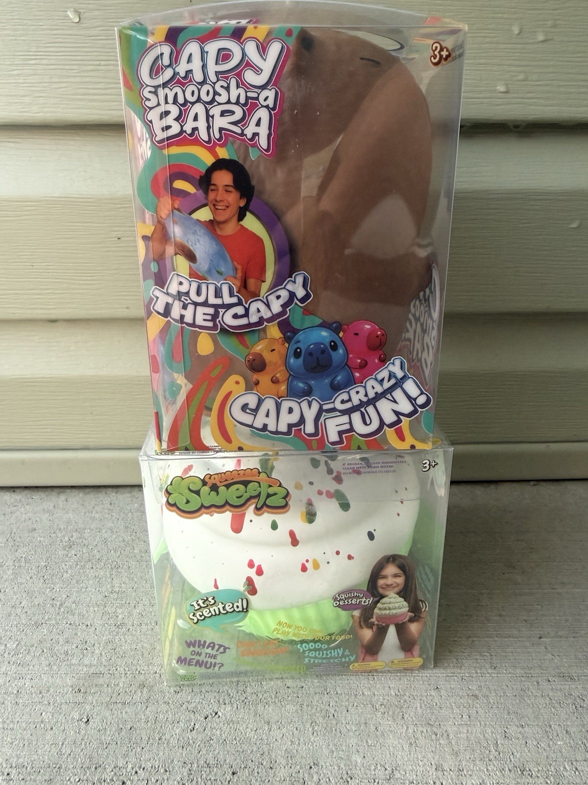 NEW Squeeze Sweet Cupcake & Capybara Squishy Stress Relief Viral Five Below