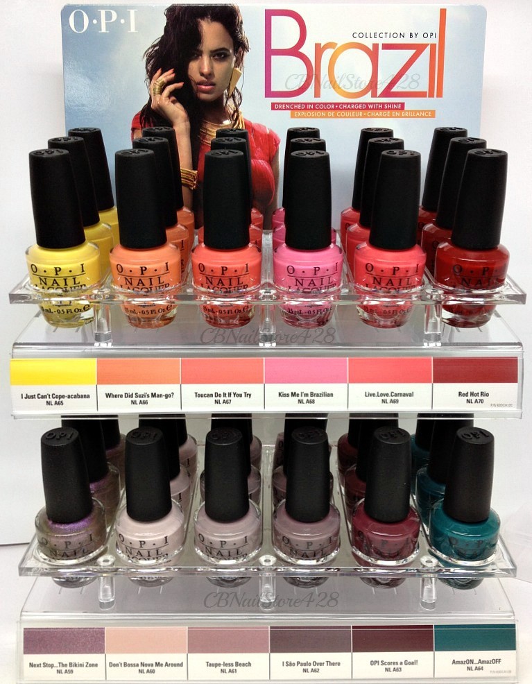 Nail Lacquer- BRAZIL opi Collection Spring/Summer 2014 – Pick Any Shade