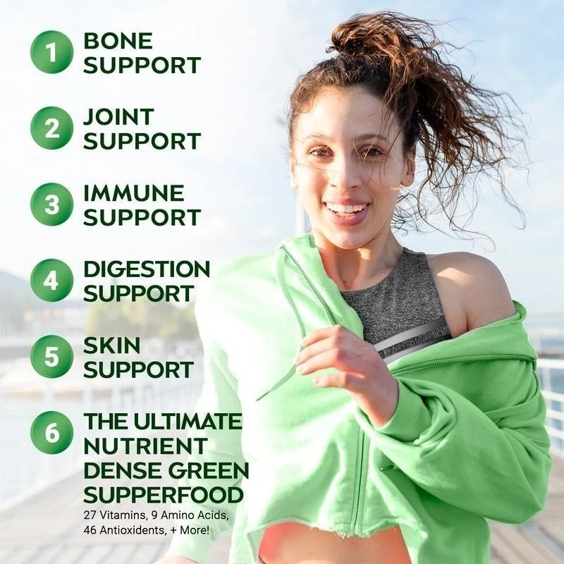 Rosa bell Moringa Capsules for Immune Support and Gut Health 60 cap 2 bottles