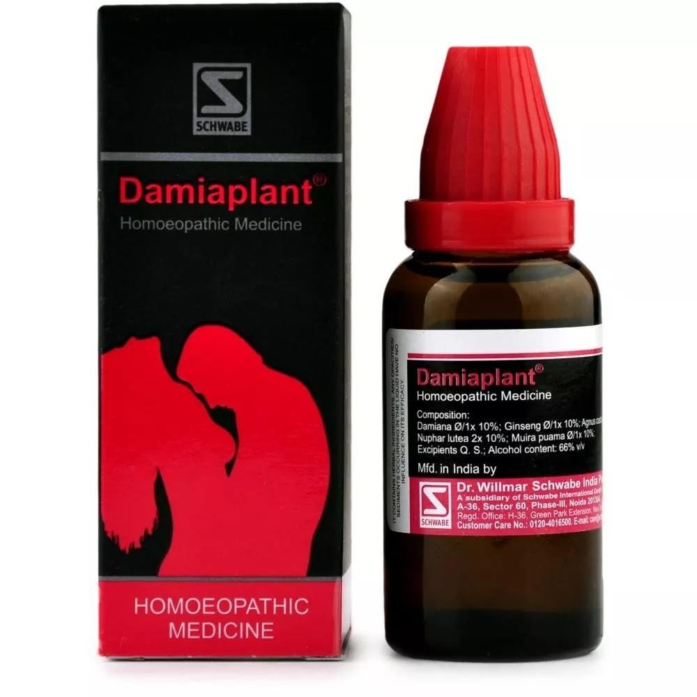 Willmar Schwabe Damiaplant Drops for Men’s Inner Power & Strength Enhancement