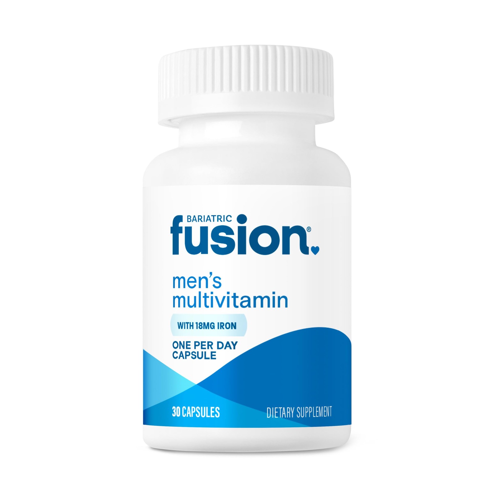 One Per Day Bariatric Multivitamin with Iron for Men | with Prostate and Hear…