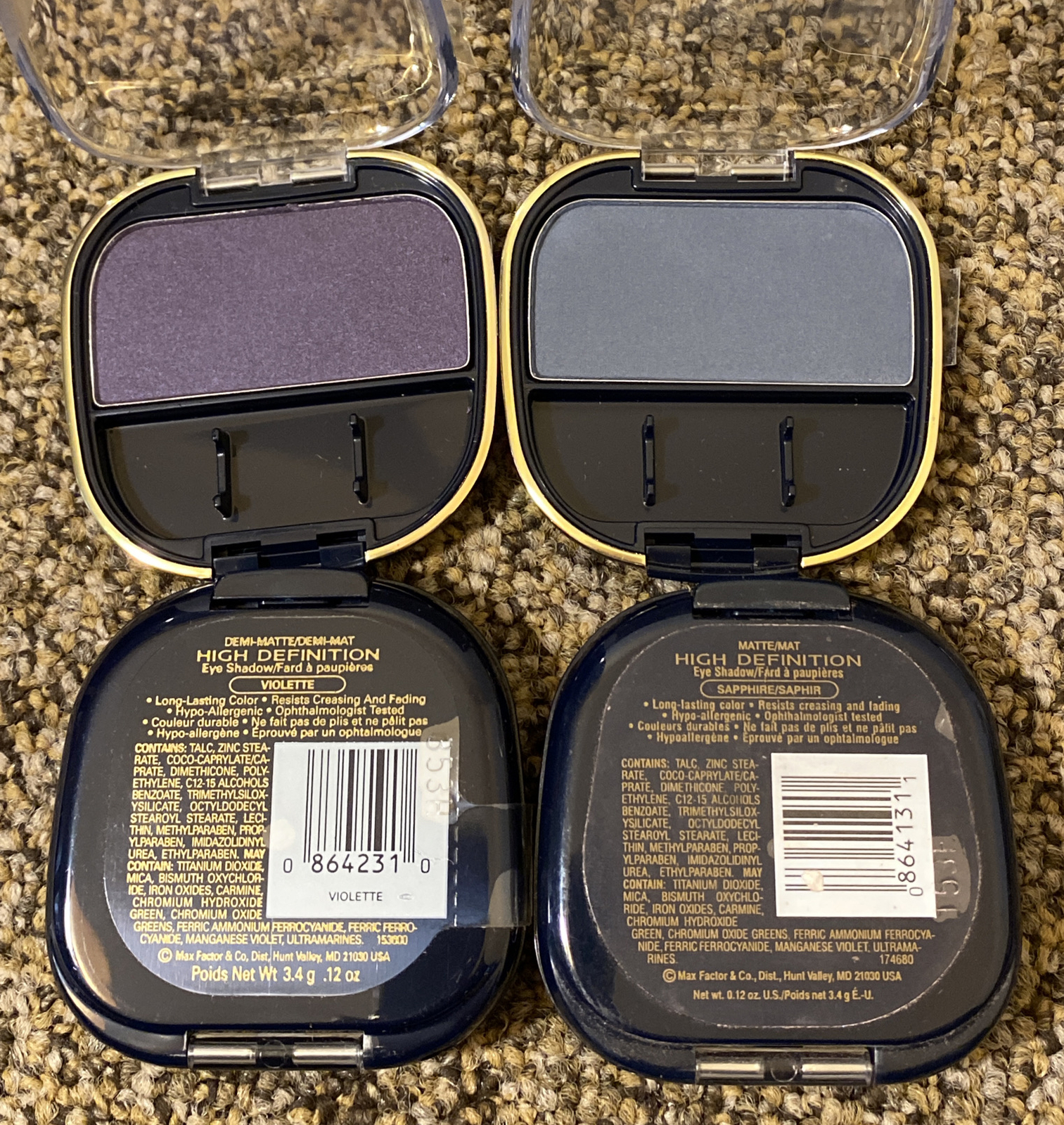 Max Factor ~ High Definition Eye Shadow ~ .12oz CHOOSE YOUR SHADE…