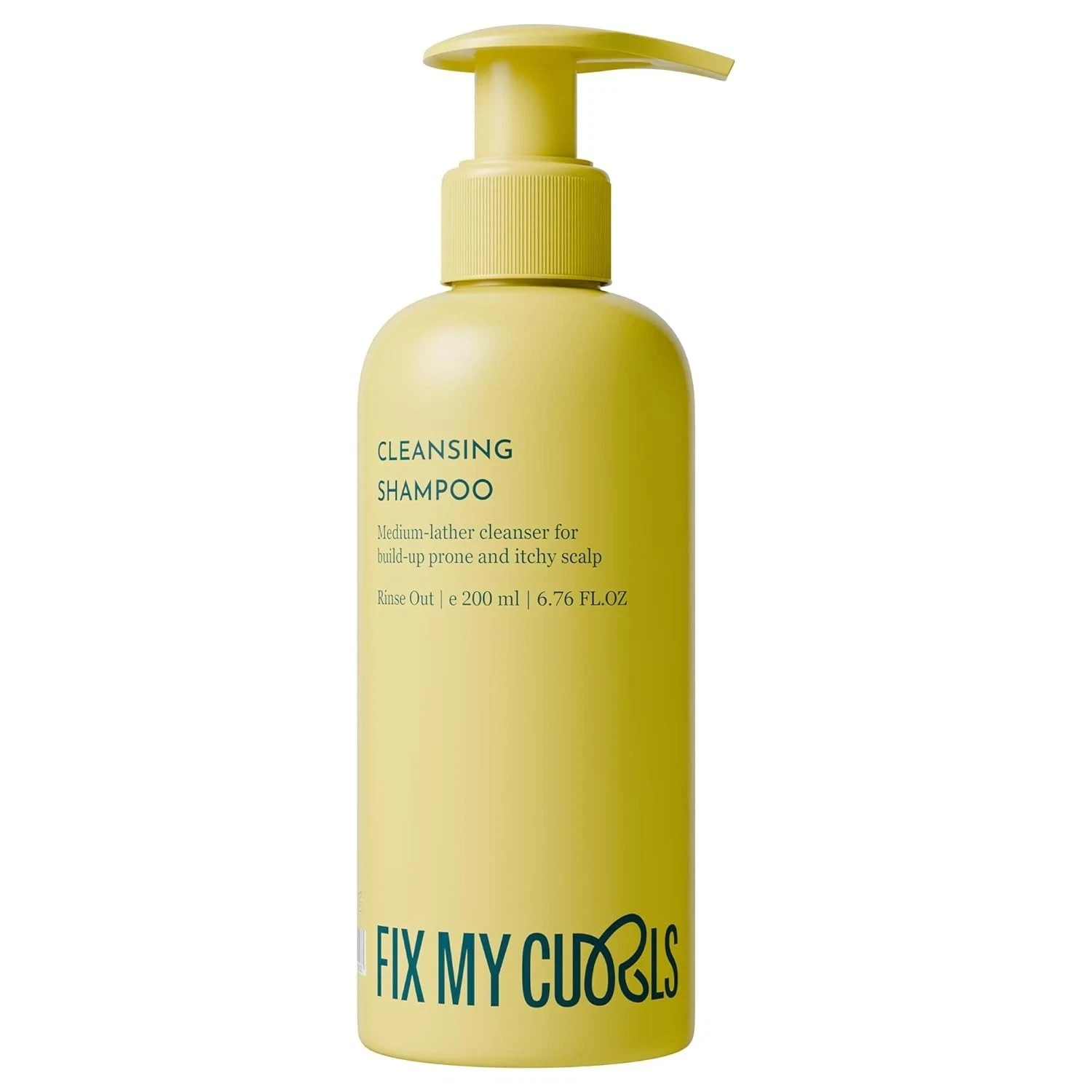 Fix My Curls Cleansing Shampoo for Curly Hair & Wavy Hair Anty Frizz Hair 200ml
