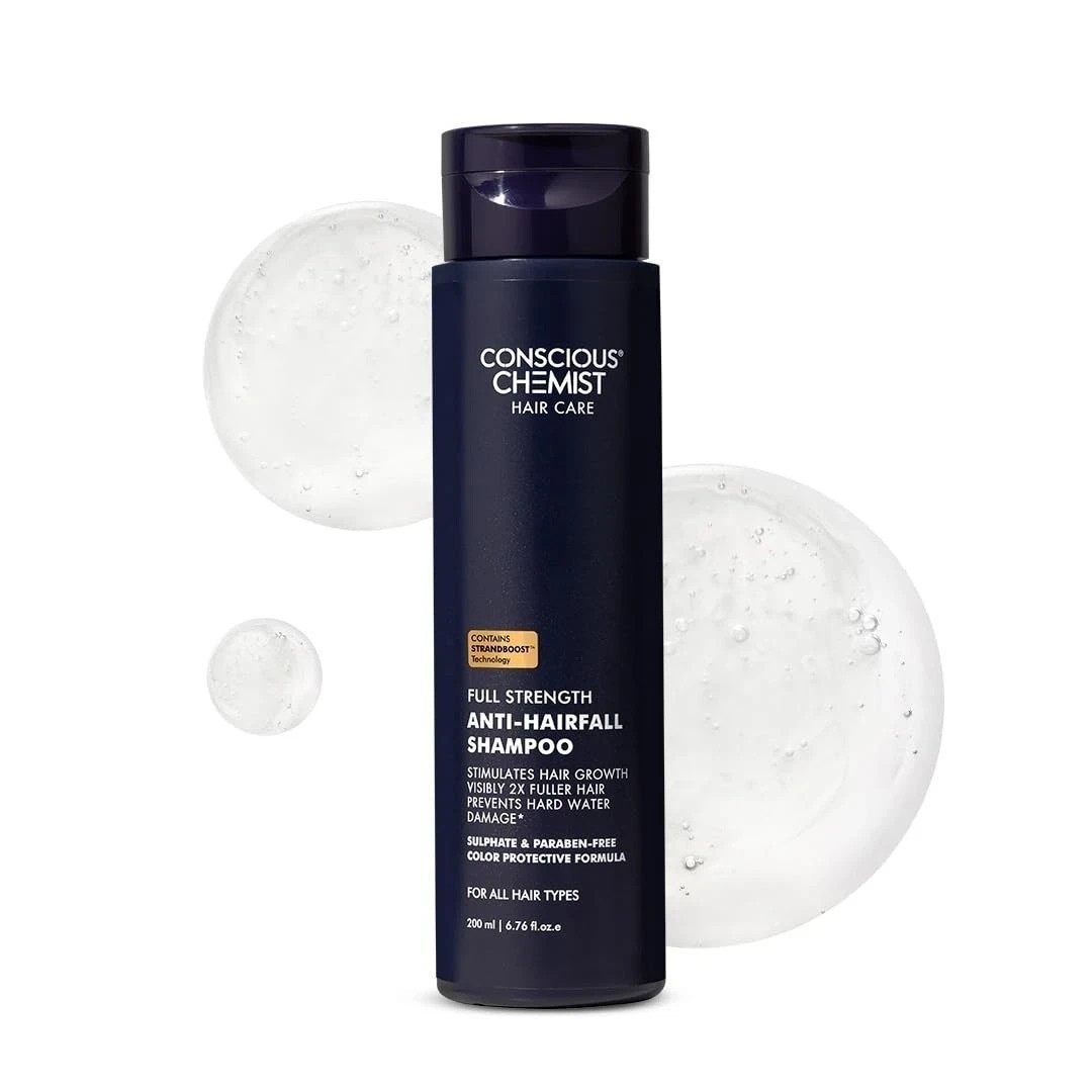 Conscious Chemist® Anti Hairfall Shampoo Rosemary OIl & Keratin 200 ML