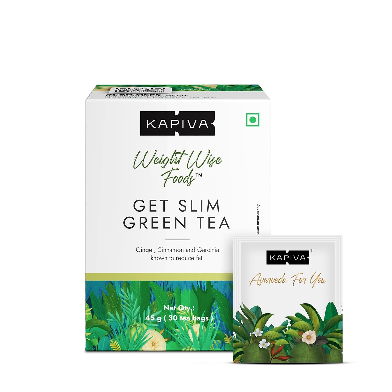 Kapiva Get Slim Green Tea Powder (45Gm) For Healthy Weight Care