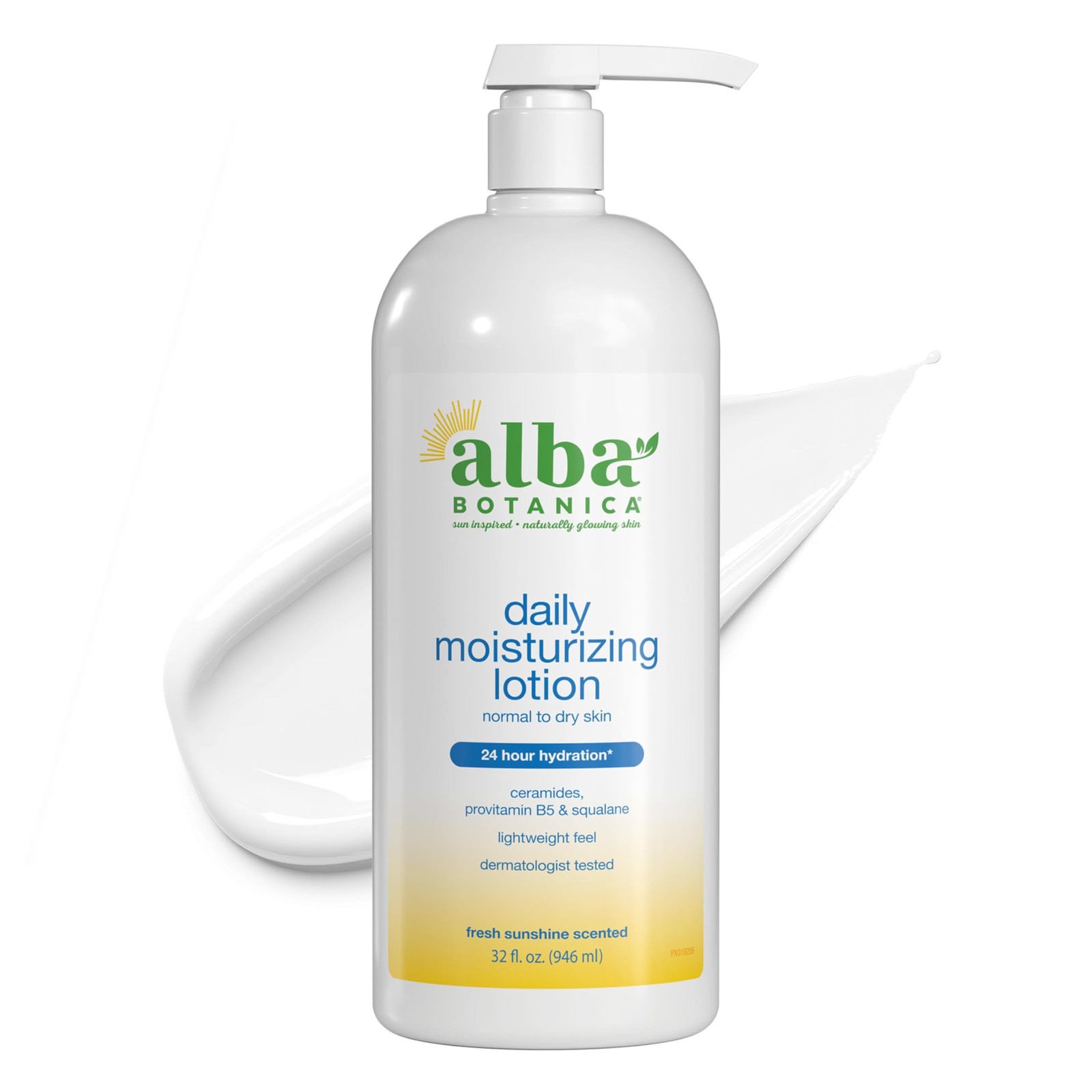 Alba Botanica Hydrating Moisturizing Lotion for 32 Ounce (Pack of 1), opague