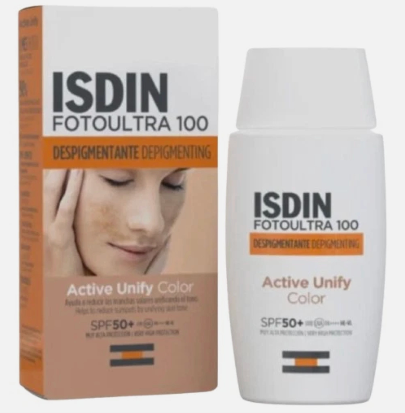 ISDIN FotoUltra 100 Active Unify Color Fusion Fluid SPF50+ 50ml