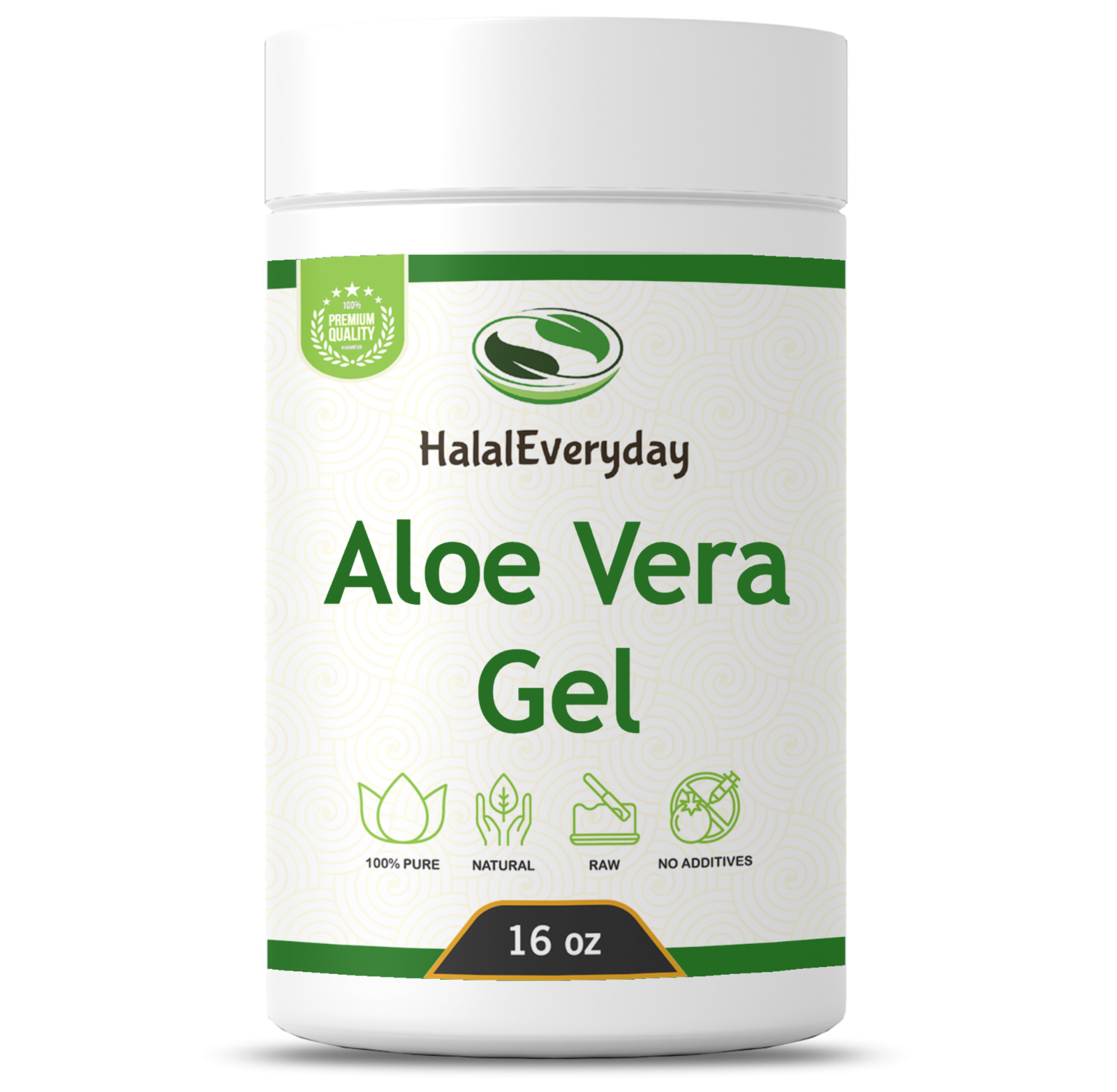 Aloe Vera Gel 16 oz – 100% Pure Organic Soothing Moisturizing Skin Care Lotion