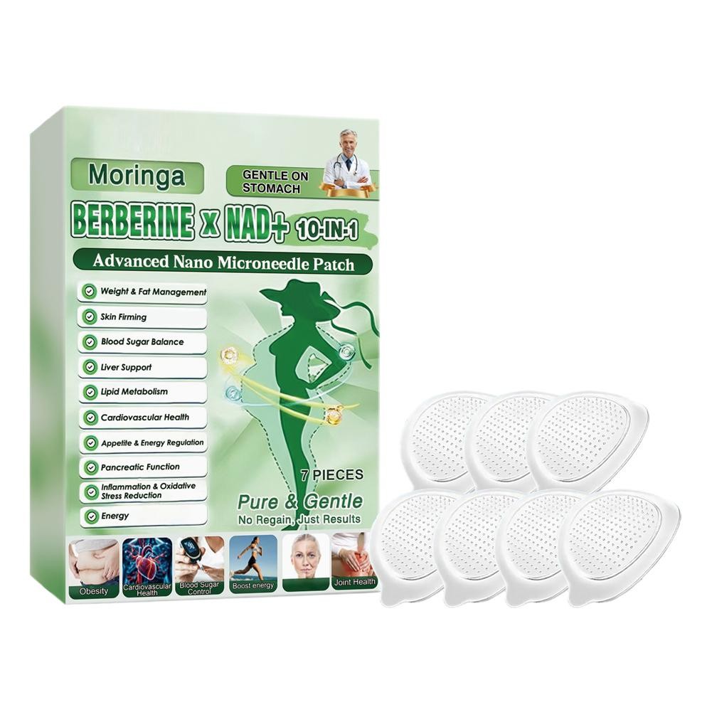 110PK Moringa Berberine 10in1 Nano Microneedle Patches 2026 Skin Care^