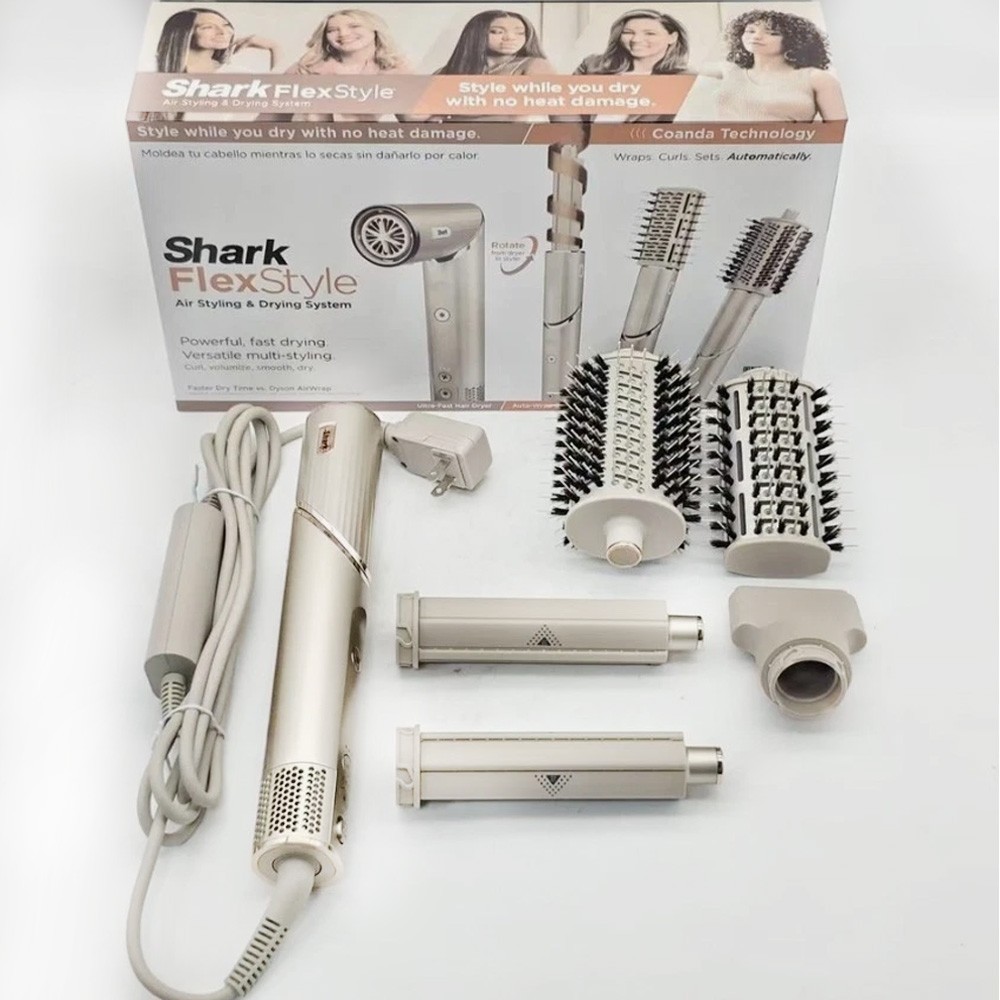 1300W Shark Flex Style Air Styling & Drying System – Stone (HD430) 120V,60HZ
