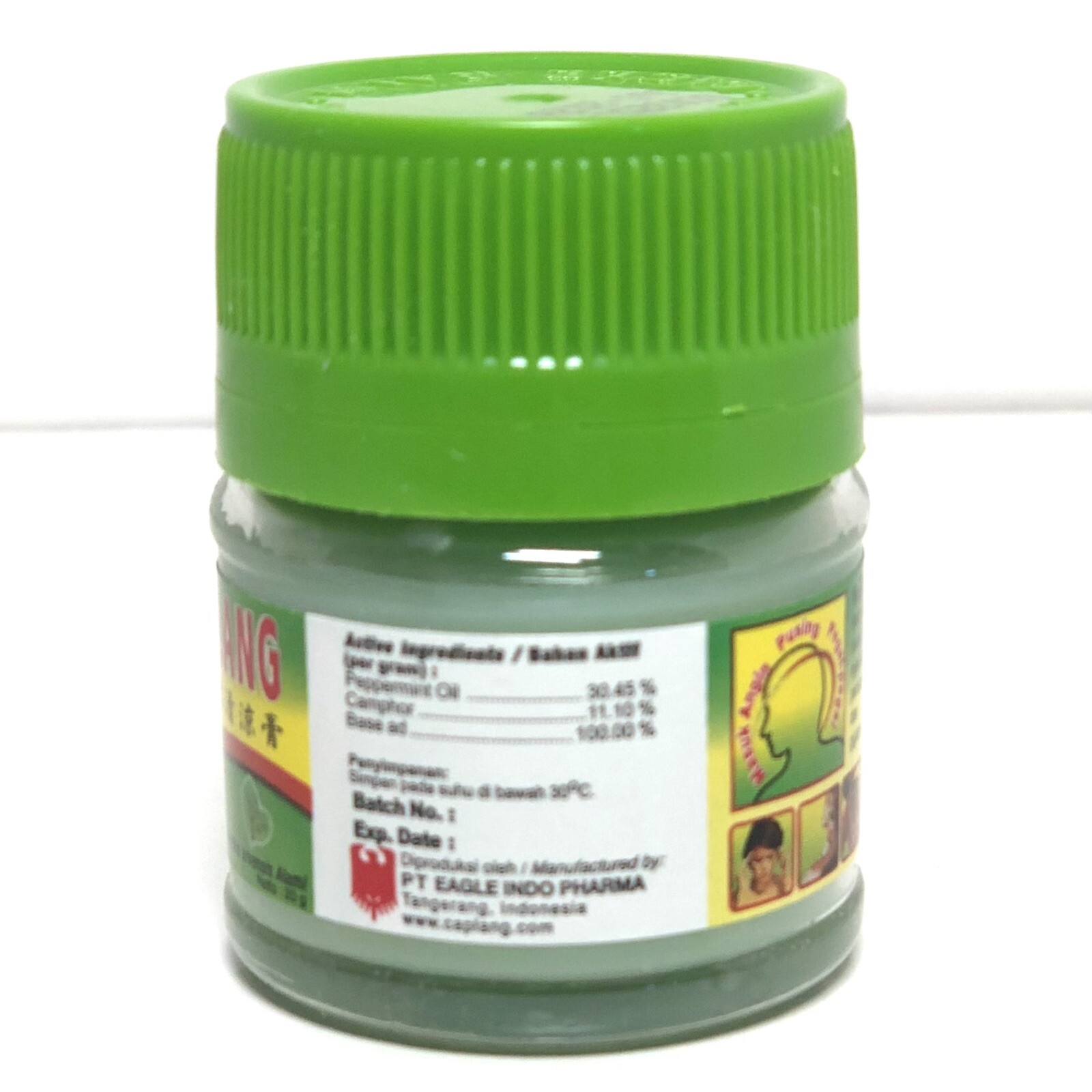 Balsem Lang Muscular Balm Ointment Neck Muscle Joint Pain Relief (Eagle Balm)