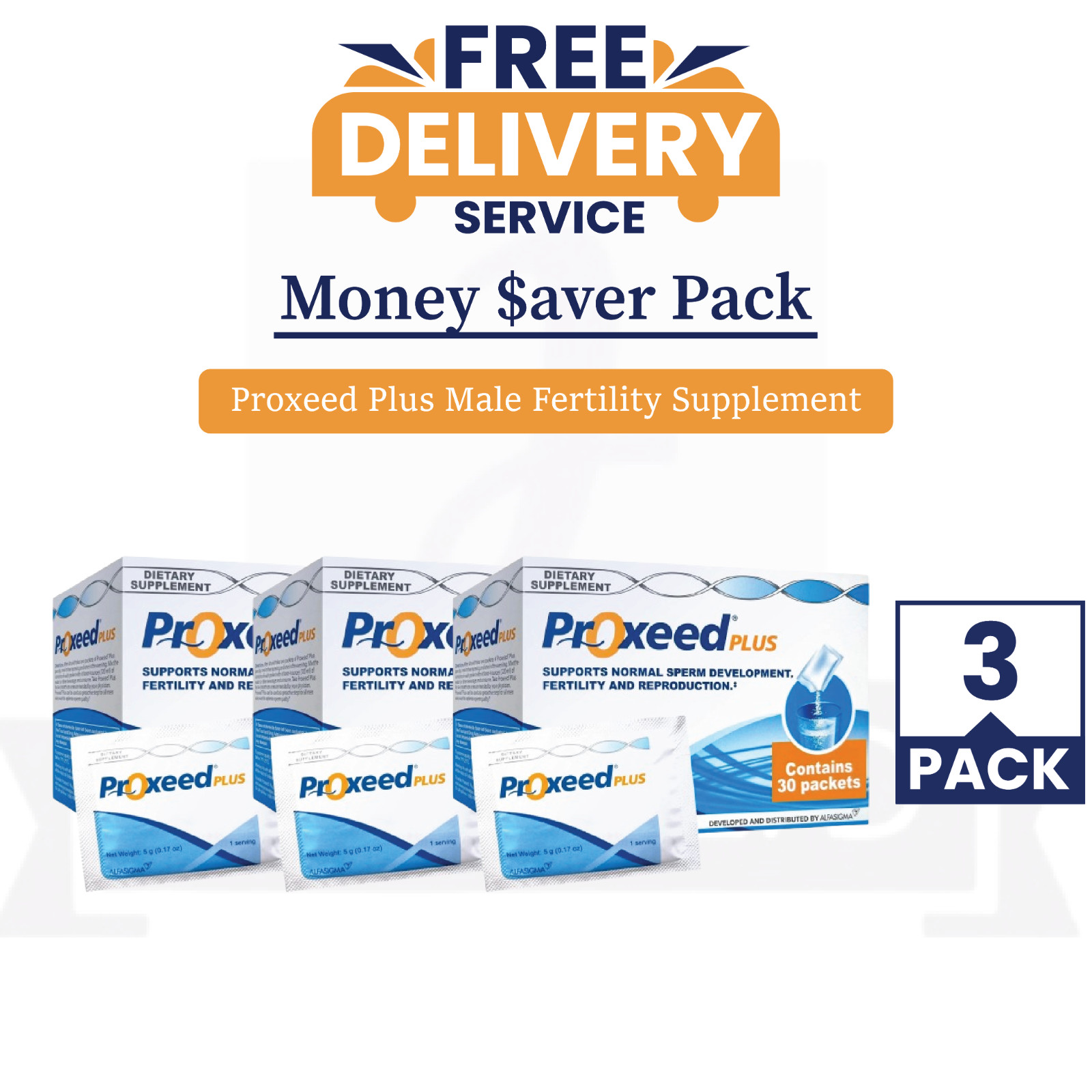 3XPROXEED Plus Men 30ct – Fertility Supplement for Sperm Health & Vitality