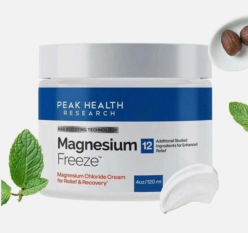 Magnesium Freeze Topical Magnesium Cream with Niacinamide For Joints Low Back US