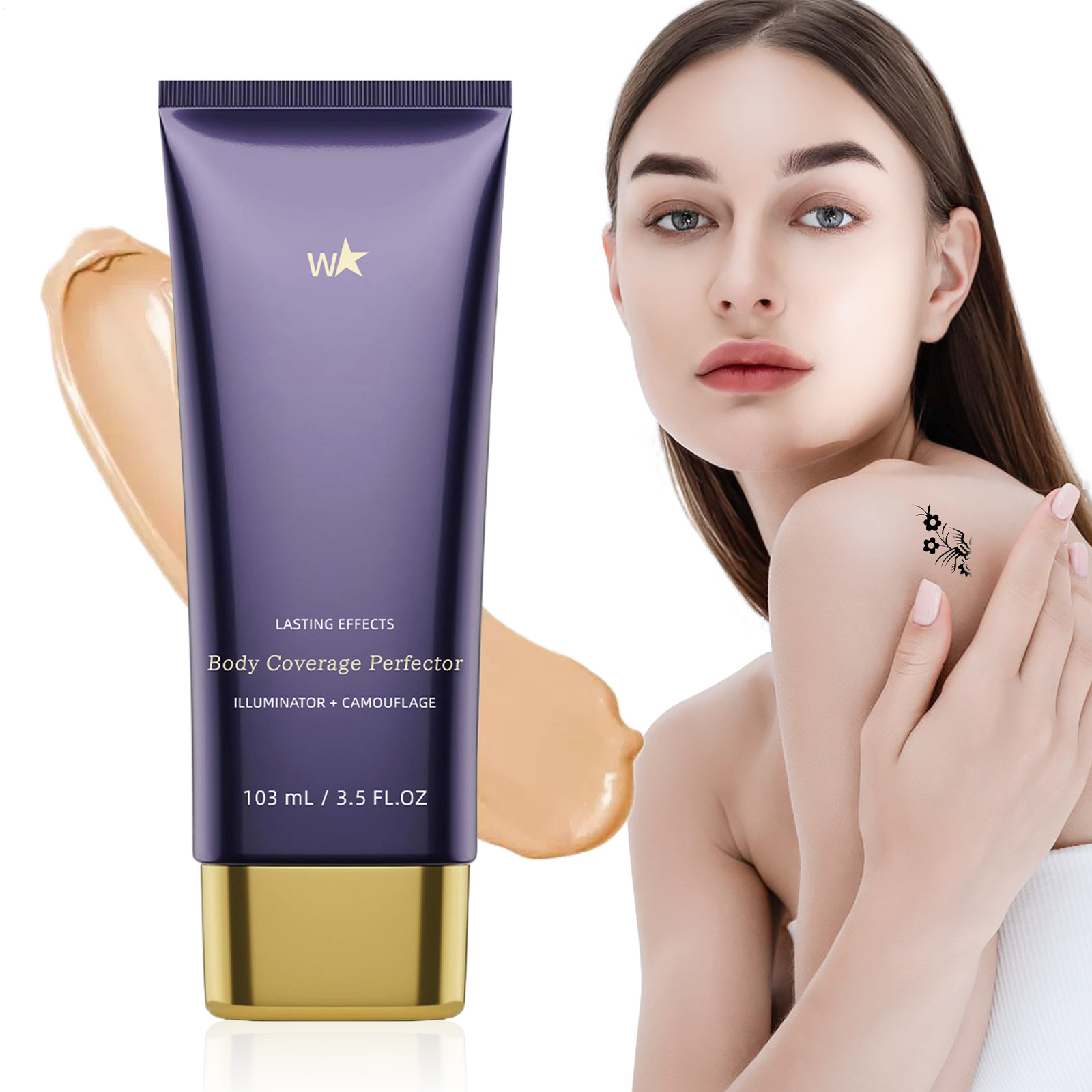 Beauty Body Coverage Perfector – Warm Radiance 3.5 oz Body Makeup