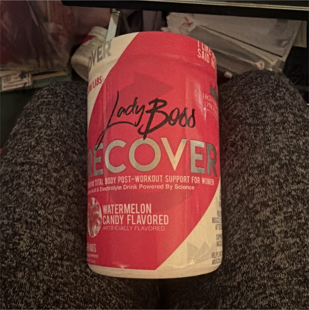 LadyBoss Recover Amino Acid & Electrolyte Drink Mix Watermelon Candy 30